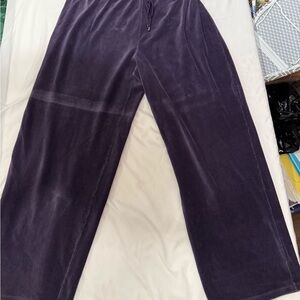 Kate Hill women’s Dark Purple Sweatpants
